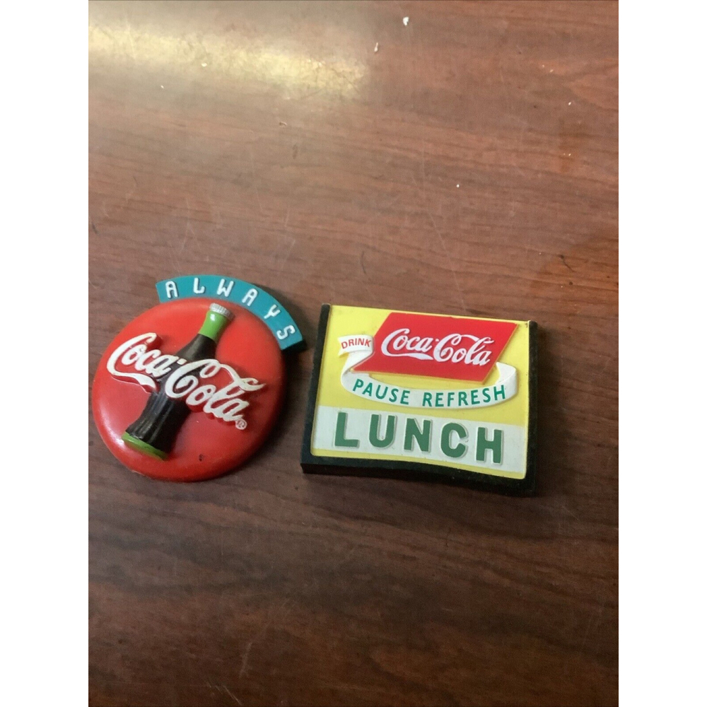 Vintage Coca Cola Refrigerator Magnets Advertising Retro Style Bottle